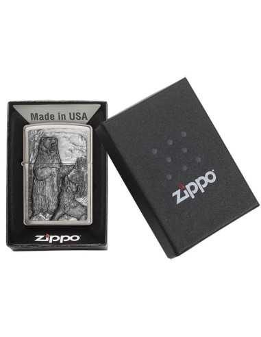 فندک زیپو خرس و گرگ Zippo 29636 (BEAR VS WOLF)