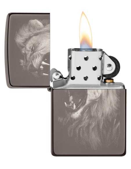 فندک زیپو Zippo 49433 (FIERCE LION DESIGN)