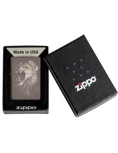 فندک زیپو Zippo 49433 (FIERCE LION DESIGN)