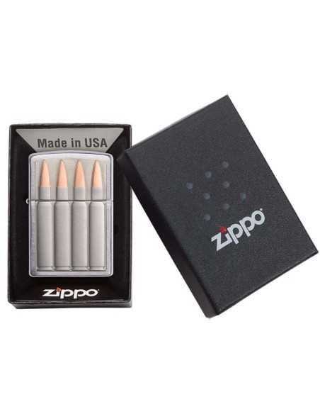 فندک زیپو نقش برجسته فشنگ Zippo 29821(BULLETS)