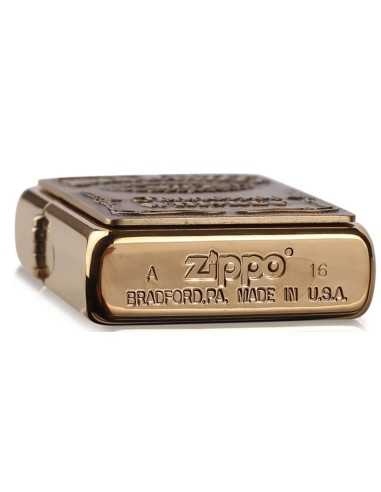 فندک زیپو طلایی Zippo 254BJD428