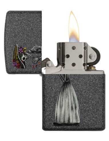 فندک زیپو ست جفتی Zippo 28987 (DAY OF DEAD SKULLS SET)