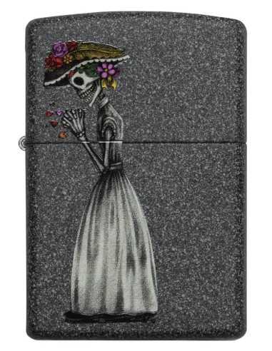 فندک زیپو ست جفتی Zippo 28987 (DAY OF DEAD SKULLS SET)