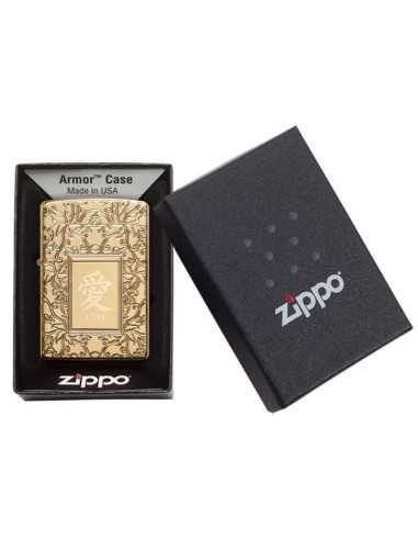 فندک زیپو آرمورکیس طرح عشق چینی Zippo 49022 (CHINEESE LOVE)