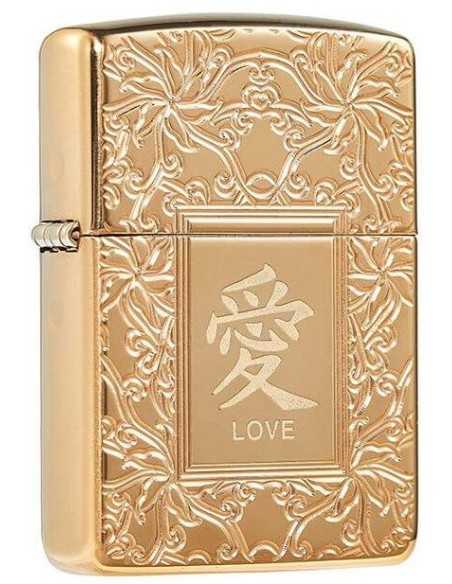 فندک زیپو آرمورکیس طرح عشق چینی Zippo 49022 (CHINEESE LOVE)