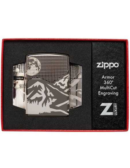 فندک زیپو آرمورکیس طرح کوهستان Zippo 49299