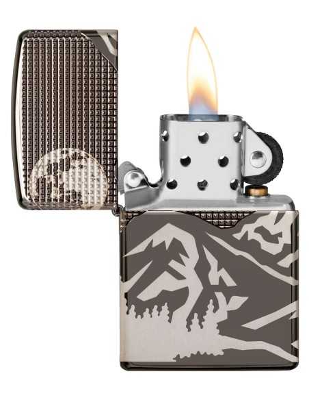 فندک زیپو آرمورکیس طرح کوهستان Zippo 49299