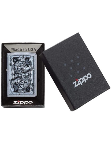 خرید فندک زیپو Zippo 29877 (Steanpunk King Spade)