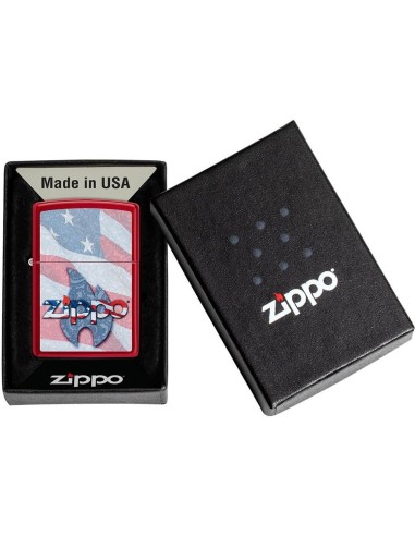 خرید فندک زیپو Zippo 49781 (Zippo Flag Design)