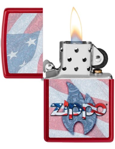 خرید فندک زیپو Zippo 49781 (Zippo Flag Design)