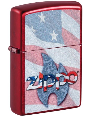 خرید فندک زیپو Zippo 49781 (Zippo Flag Design)