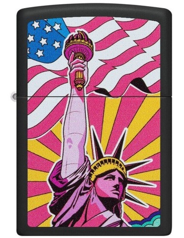 خرید فندک زیپو Zippo 49784 (Lady Liberty Design)