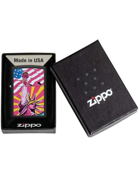 خرید فندک زیپو Zippo 49784 (Lady Liberty Design)