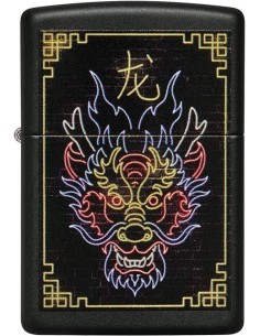 خرید فندک زیپو Zippo 49396 (Neon Dragon Design)