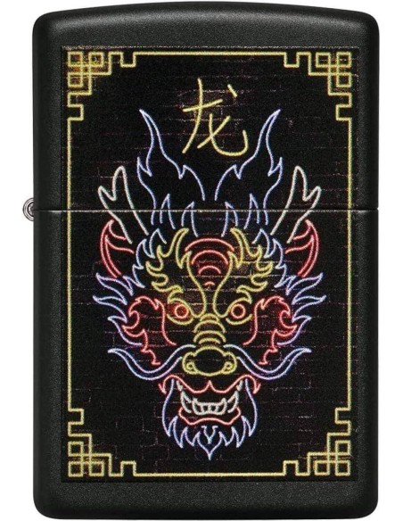 خرید فندک زیپو Zippo 49396 (Neon Dragon Design)