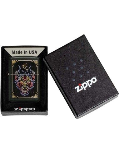 خرید فندک زیپو Zippo 49396 (Neon Dragon Design)