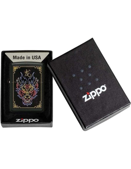 خرید فندک زیپو Zippo 49396 (Neon Dragon Design)