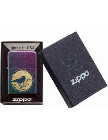 خرید فندک زیپو Zippo 49186 (Raven Design)