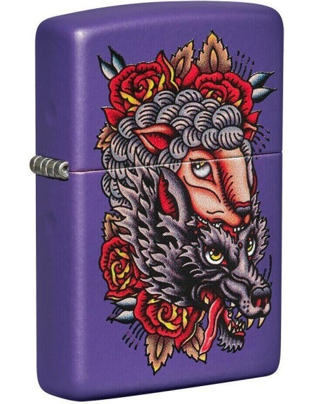 خرید فندک زیپو Zippo 49413 (Wolf Design)