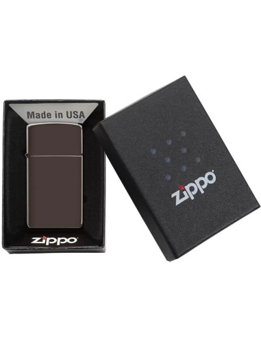 خرید فندک زیپو اسلیم Zippo 49266 (Slim Brown)