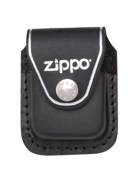 کیف چرمی مشکی زیپو Zippo
