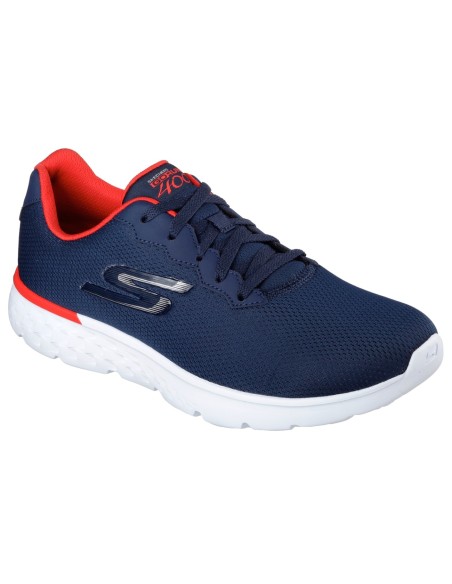 کفش اسکچرز / کفش اسکیچرز مردانه Skechers GOrun 400 اصل (سرمه ای/قرمز)