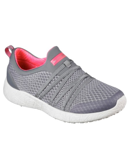 کفش اسکچرز / کفش اسکیچرز زنانه Skechers Burst - Very Daring اصل (طوسی)