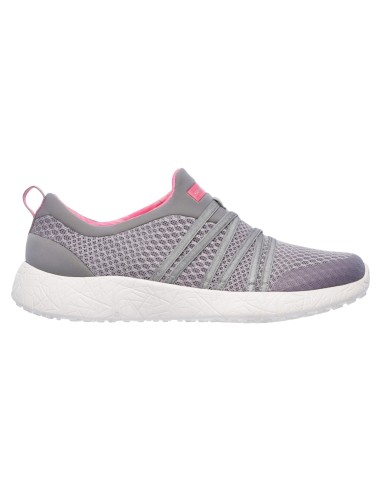 کفش اسکچرز / کفش اسکیچرز زنانه Skechers Burst - Very Daring اصل (طوسی)