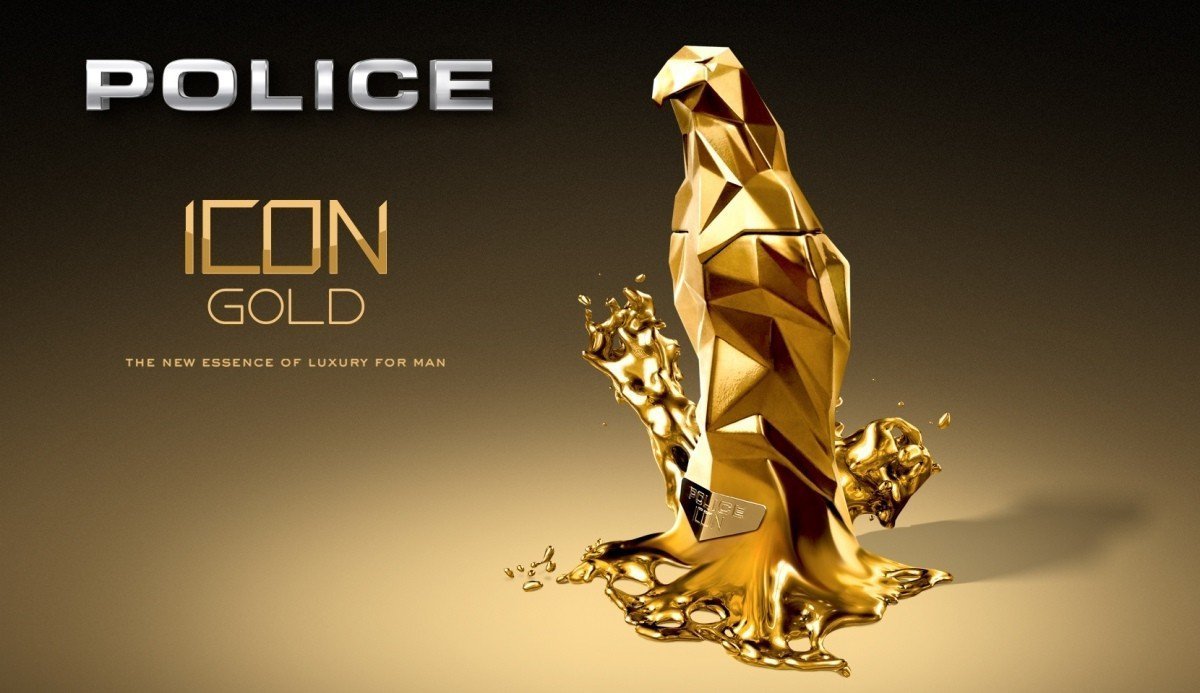 عطر پلیس آیکون گلد طلایی مردانه Police Icon Gold